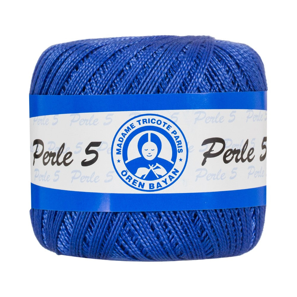 Örenbayan 5/2 Perle No: 5 Mavi Dantel İpliği - 6335 - 359